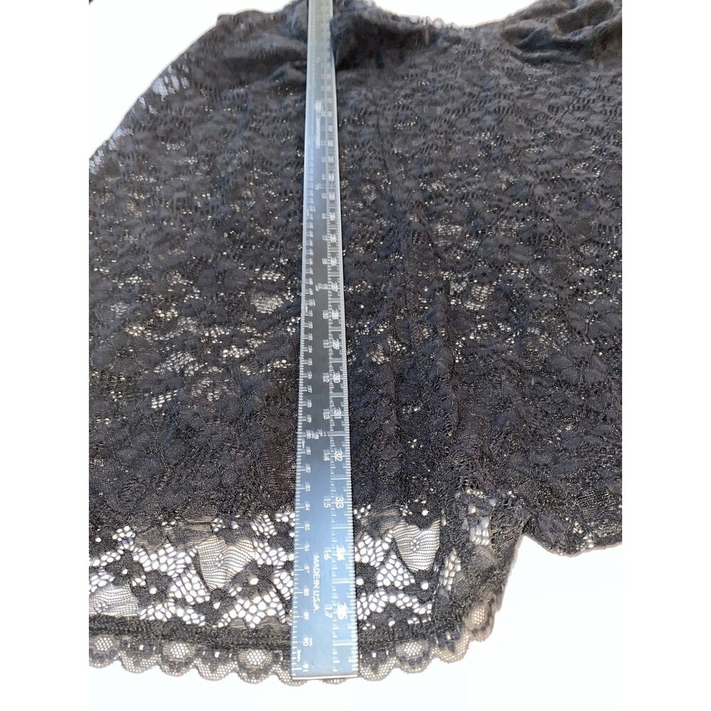 Torrid Curve Black Floral Lace Camisole Lingerie  - Plus Size 6 (6X) - Picture 6 of 7